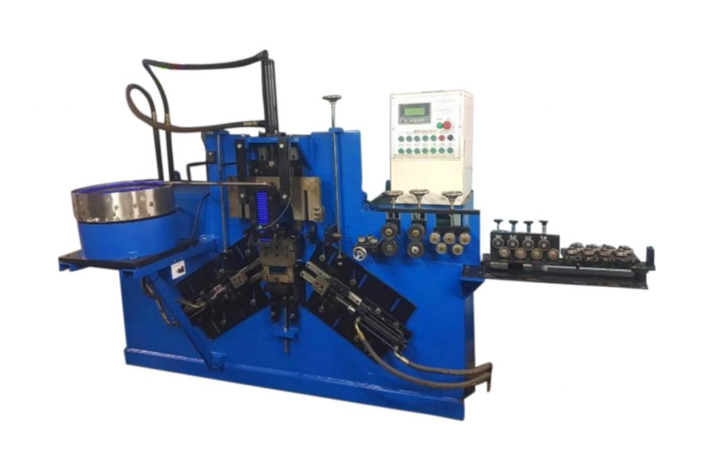 Máquina formador de alambre para la fabricación de asas metálicas para envases plásticos MFA-2500