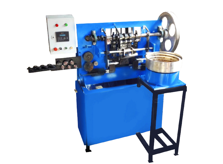 Máquina formador de alambre para la fabricación de asas metálicas para envases plásticos MFA-2400