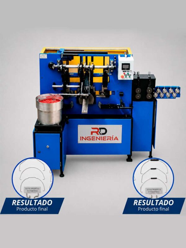 Máquina formadora de alambre - asas metálicas para envases plásticos MFA-2400