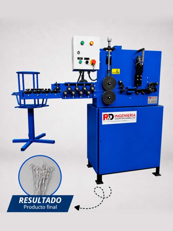 Máquina formadora de alambre - ganchos cochinilla metálicas MFA-250