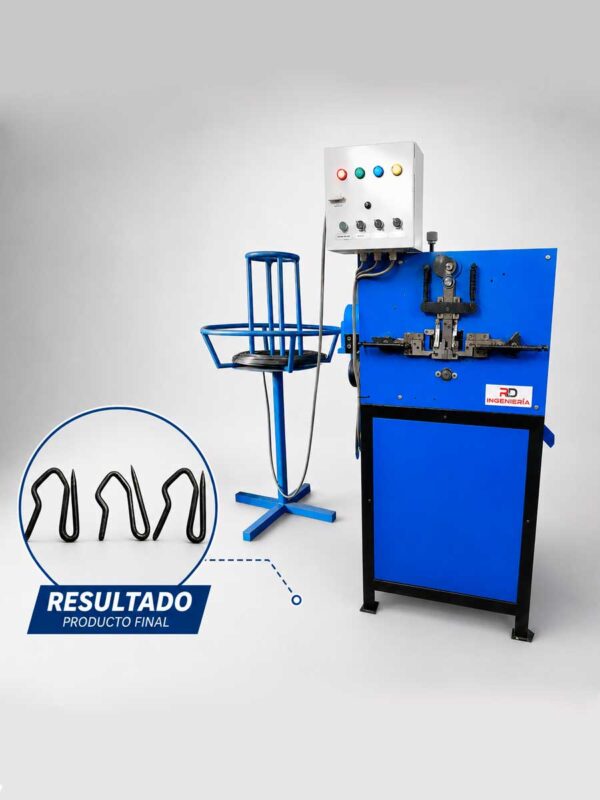 Máquina formadora de alambre - ganchos cortinero metálicas MFA-550