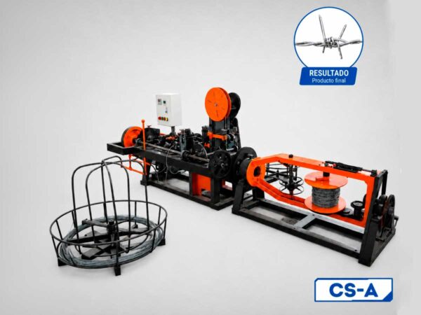 Máquina de alambre de puas CS-A